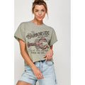 Lobster Shack Vintage Graphic Crop Top