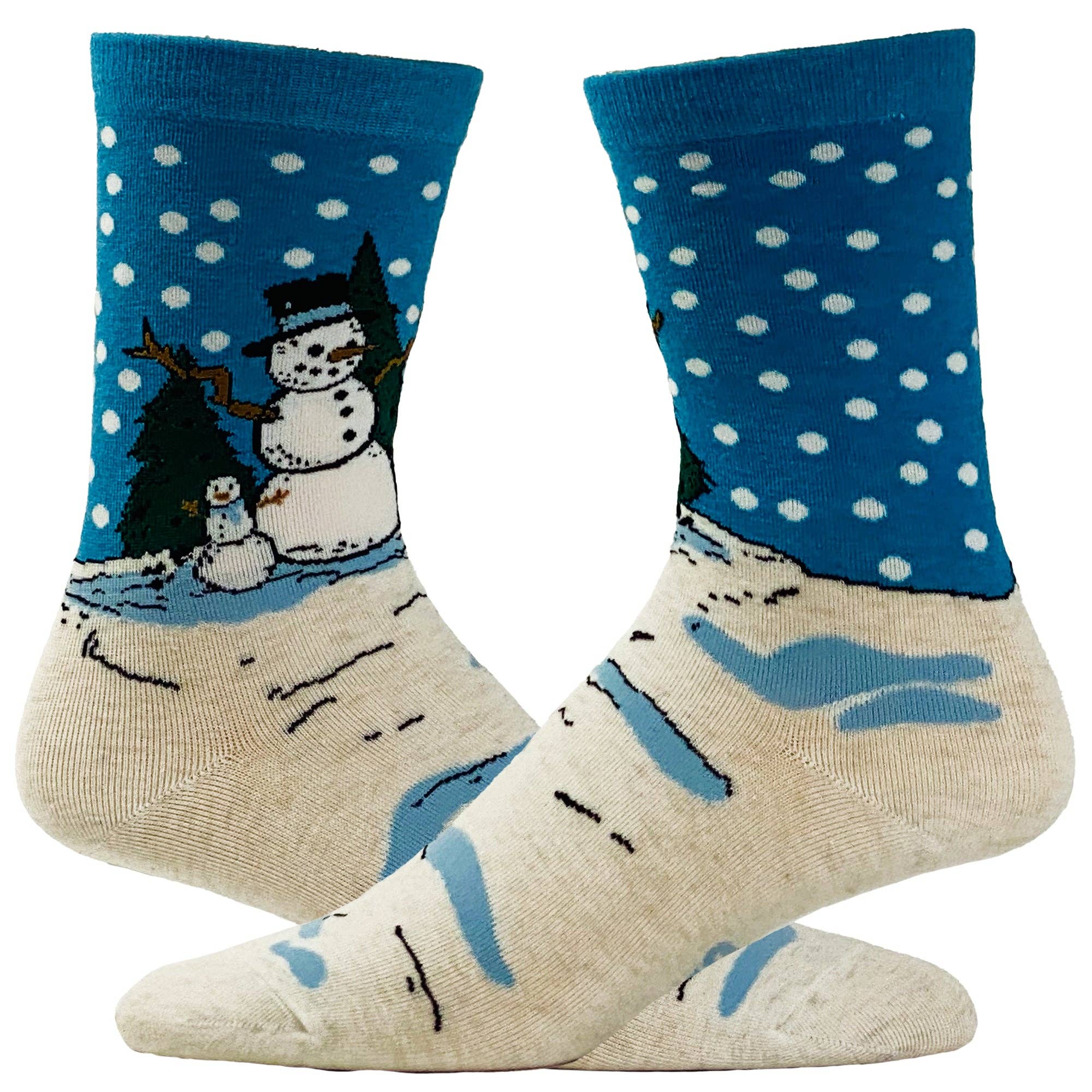 Youth Snowman Socks