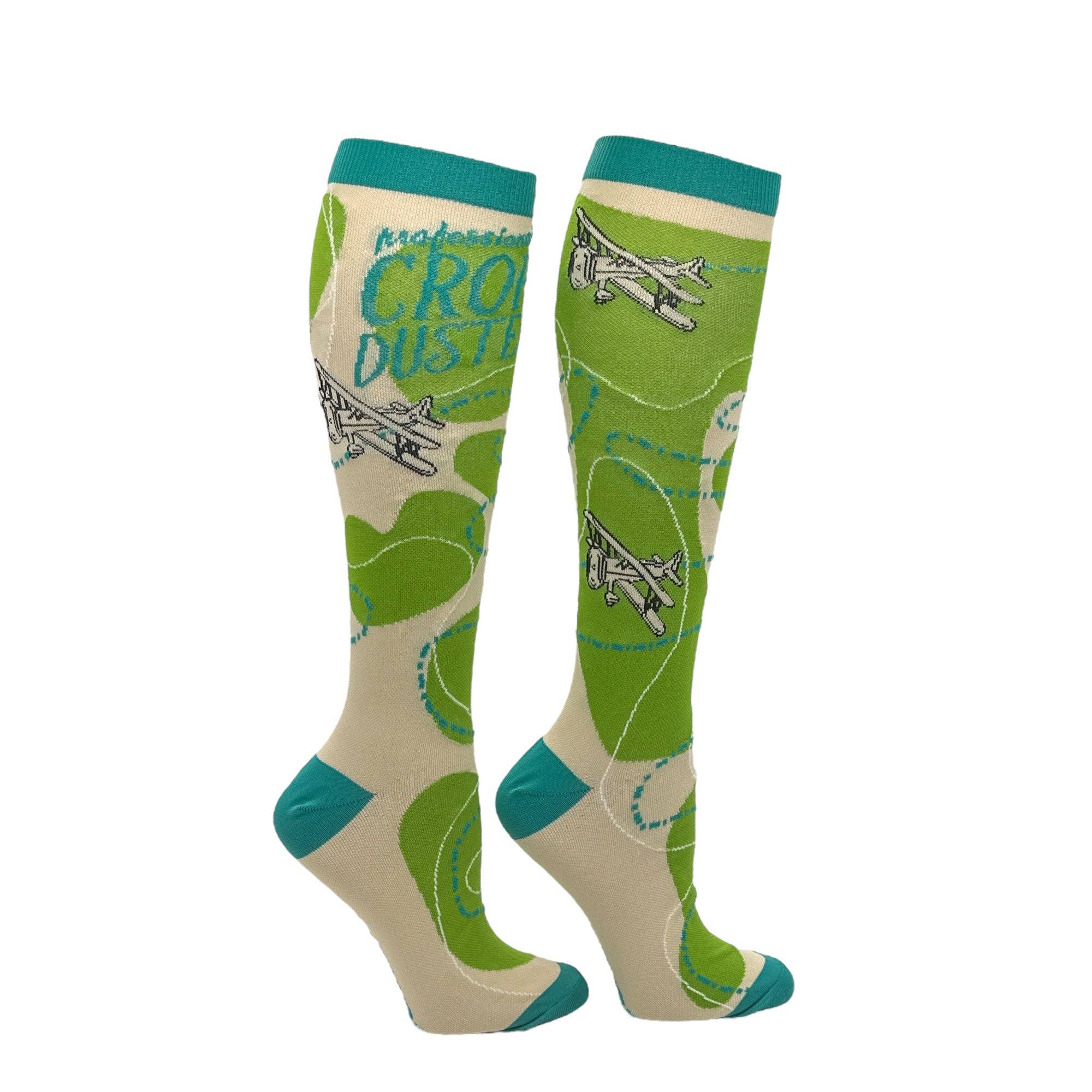 Professional Crop Duster Compression Socks