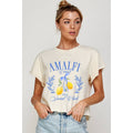 Amalfi Coast Vintage  Graphic Crop Top