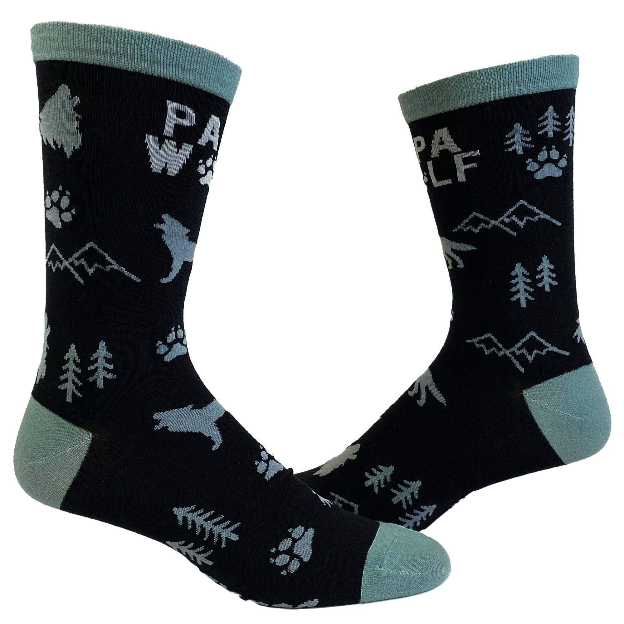 Papa Wolf Socks