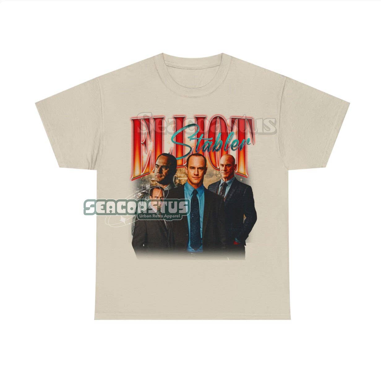 Elliot Stabler Vintage T-Shirt Retro 90's Graphic Tee