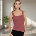 .1204 Seamless Winkle Stone Washed Tank Top SI-28375