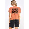 Pumpkins On My Ground  Graphic  Vintage Graphic Crop Top
