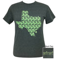 Tx Cactus-Dark Heather SS-1730
