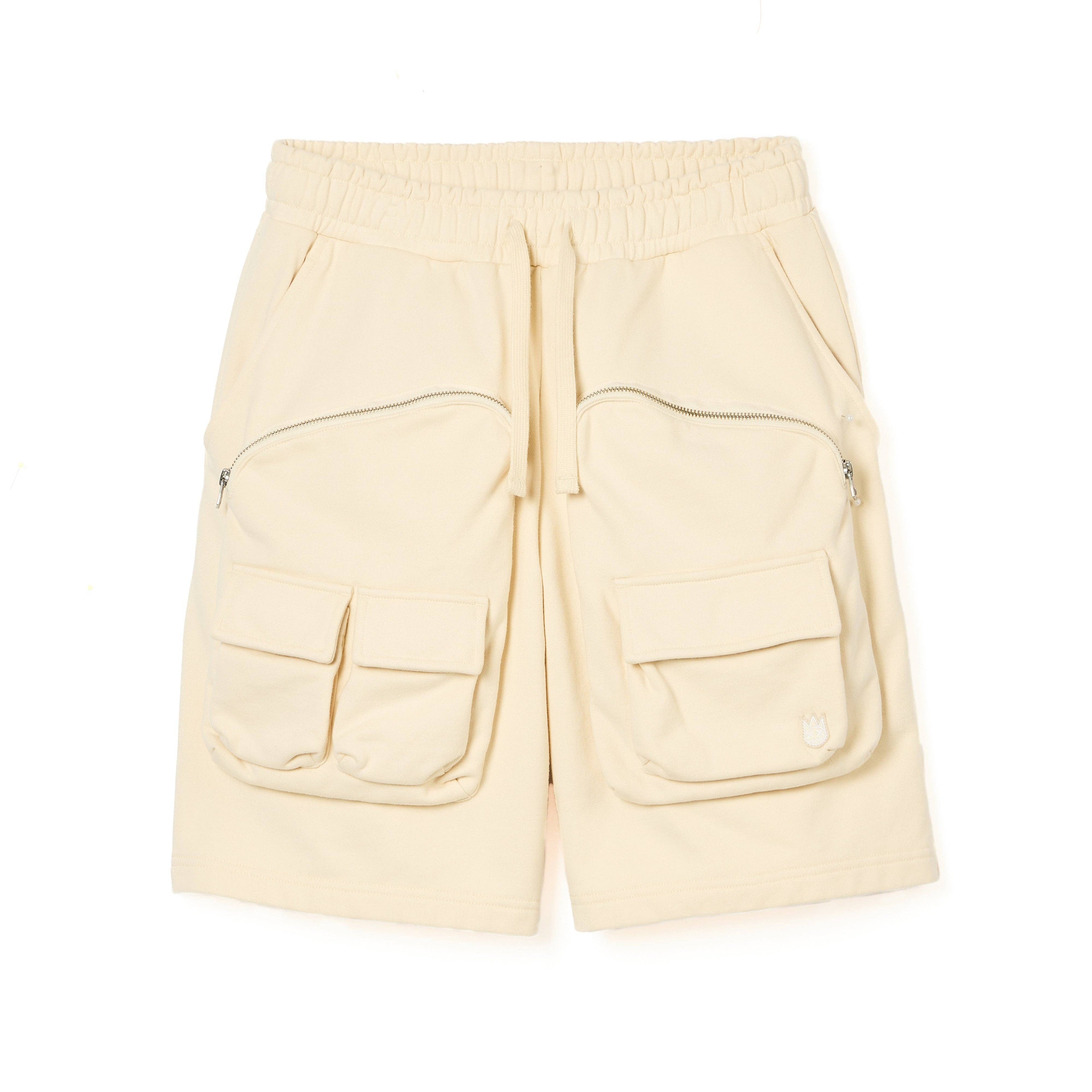 Cult's Cargo Shorts in Winter White