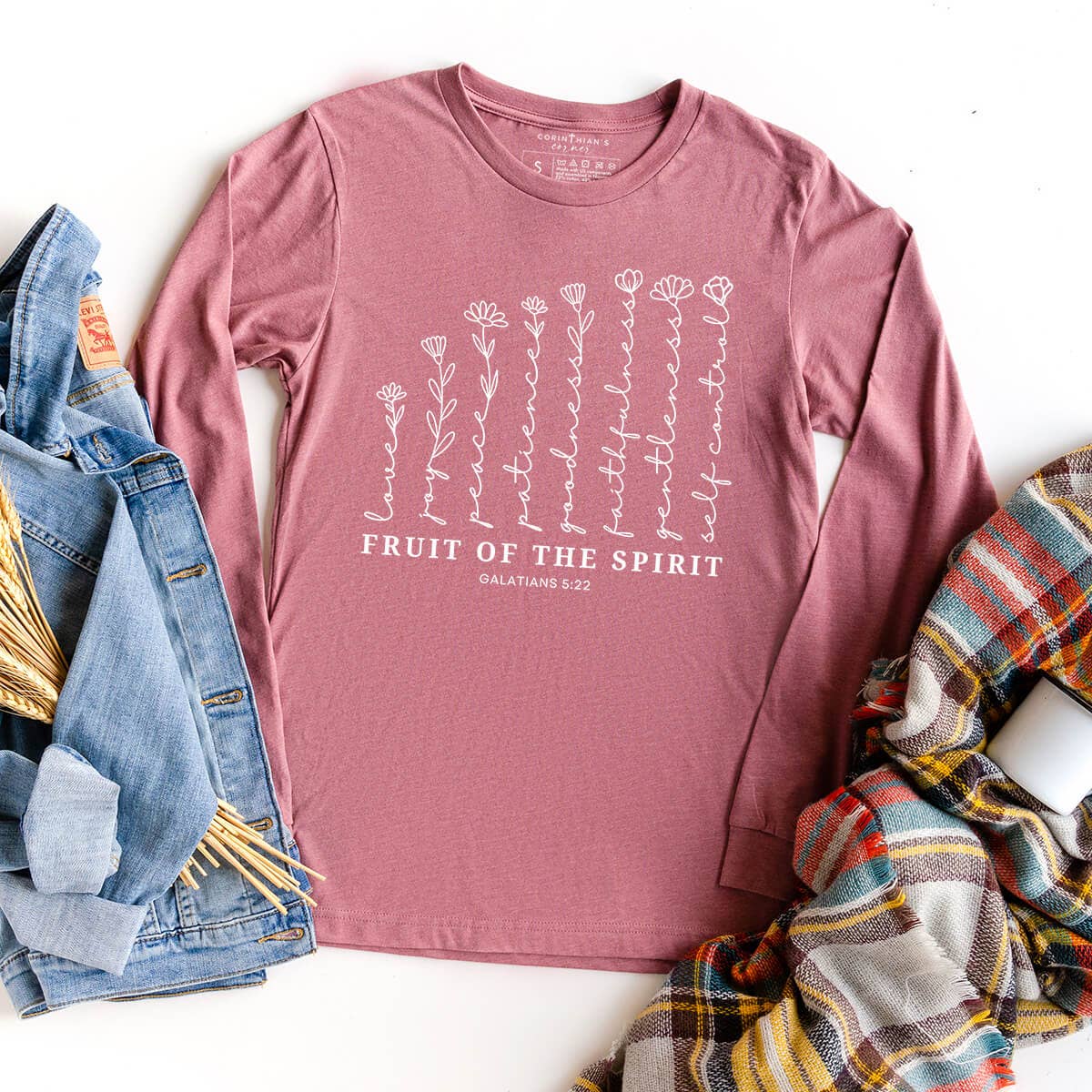 Fruit of the Spirit Faith-Based Long Sleeve