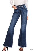 0225 High Rise Bell Bottom Jeans SI-26903