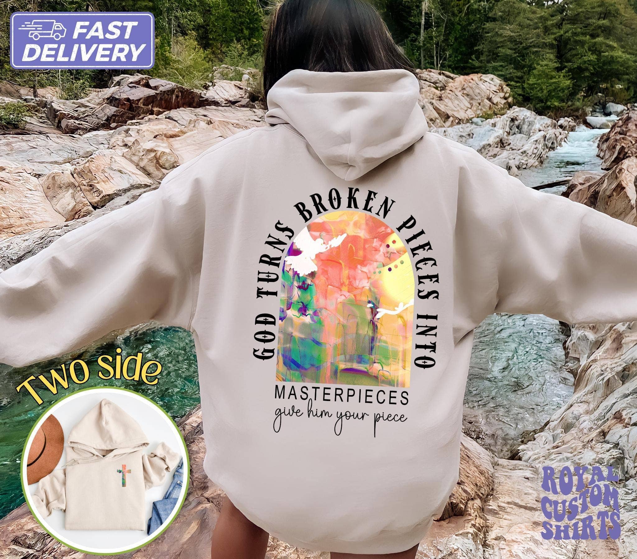 God's Redemption Broken To Masterpiece Hoodie