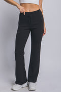 0108 Low-Rise, Flare-Leg Sweatpants SI-29333
