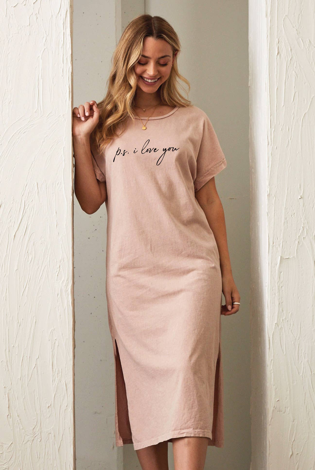 P.S. I Love You Mineral Graphic Dress