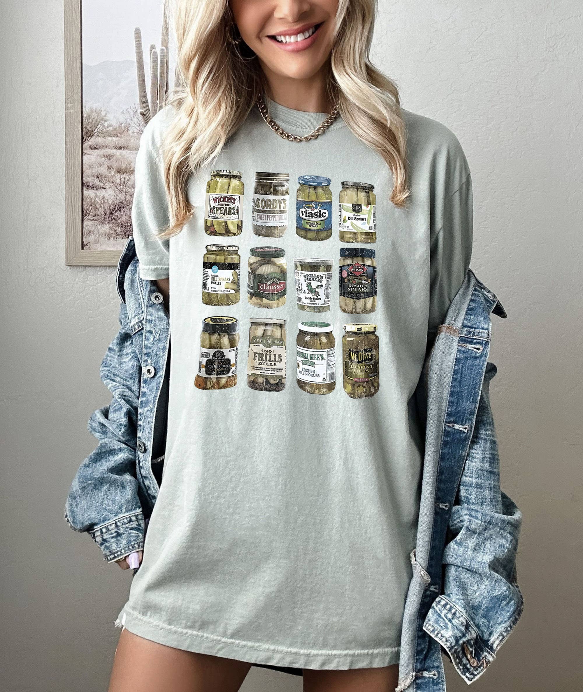Vintage Canned Pickles Comfort Colors T-Shirt