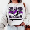 Vintage Rockies Baseball Sweatshirt, Est 1991 Retro Style