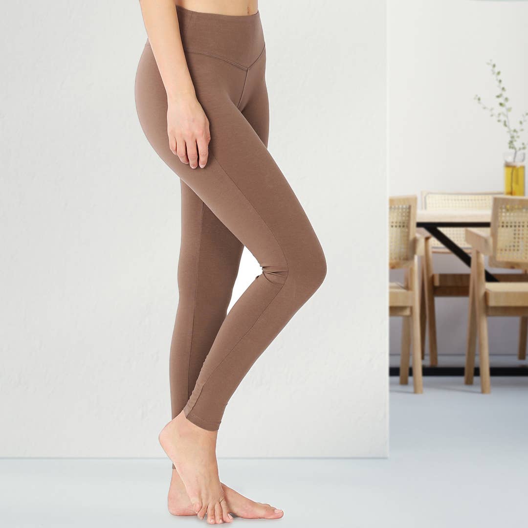 `.Tummy Control Waistband Leggings