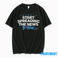 Blue Jays John Schneider Start Spreading The News Signature Tshirts Sweater