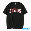 Christian Team Jesus Text Design Tshirts Sweater