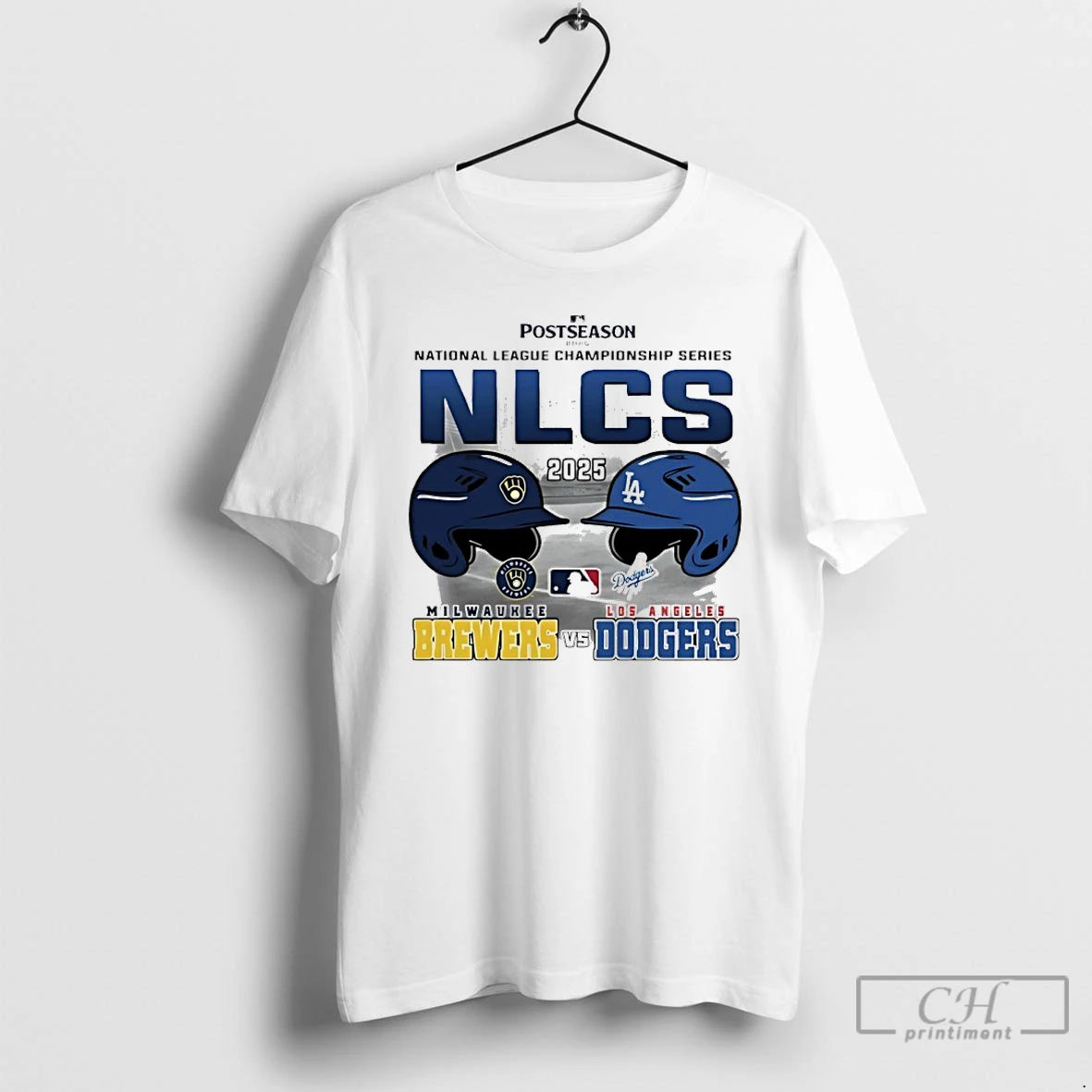 Classic 2025 Los Angeles Dodgers Vs Milwaukee Brewers Nlcs Matchup T Shirts