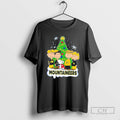Classic 2025 Mountaineers Peanuts With Friend Merry Christmas T Shirts