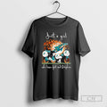 Classic 2025 Peanuts Characters Just A Girl Who Loves Fall And Miami Dolphins T Shirts