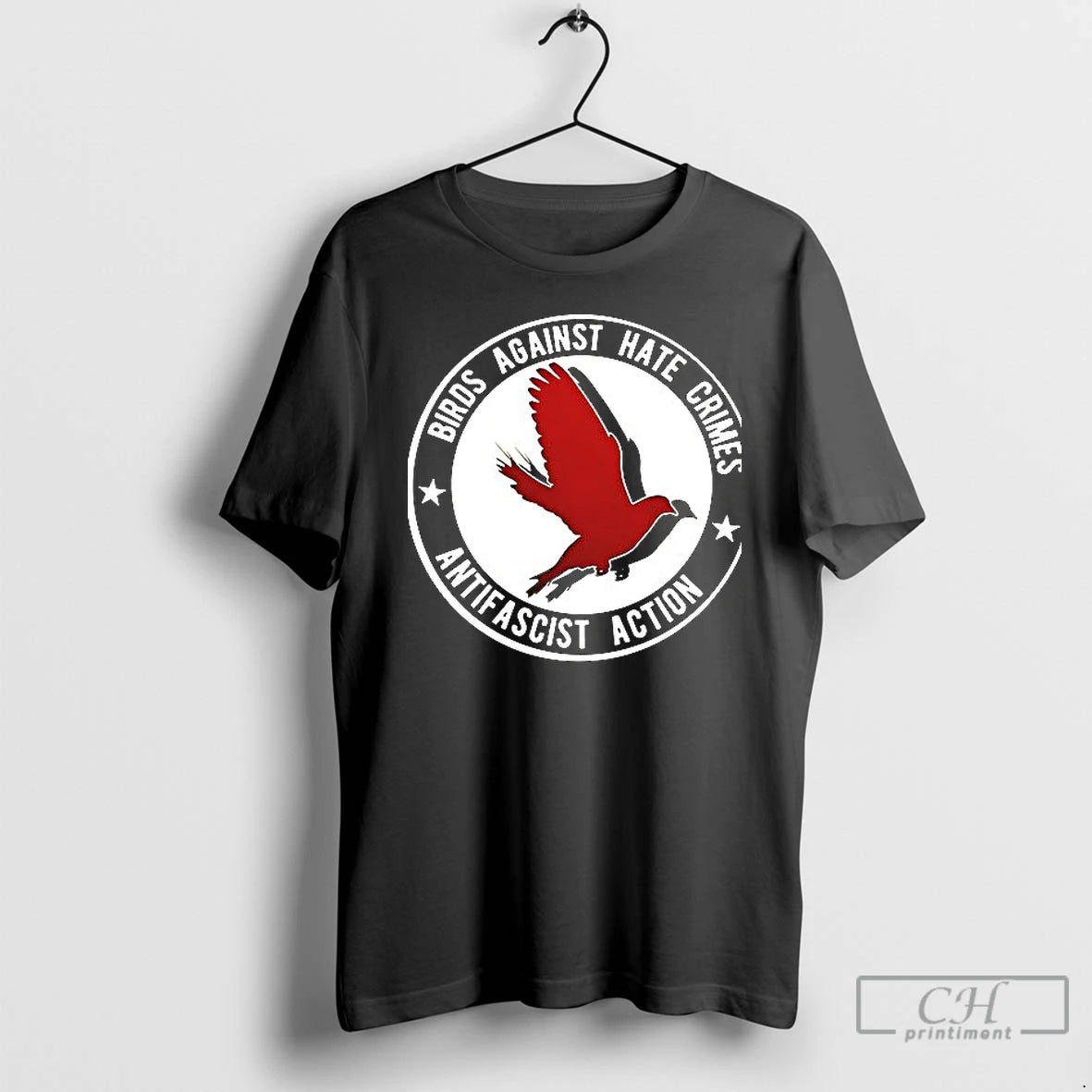 Classic Action Anti Fascist Birds Against Hate Crimes Ceramic Ceramic And Classic Dad Cap