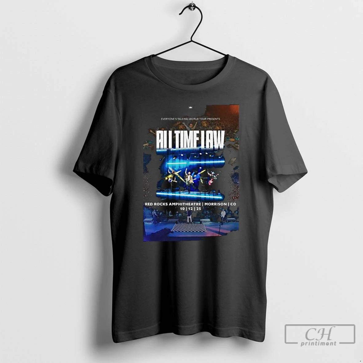 Classic All Time Low Red Rocks Amphitheatre Show On October 12 2025 Long Sleve