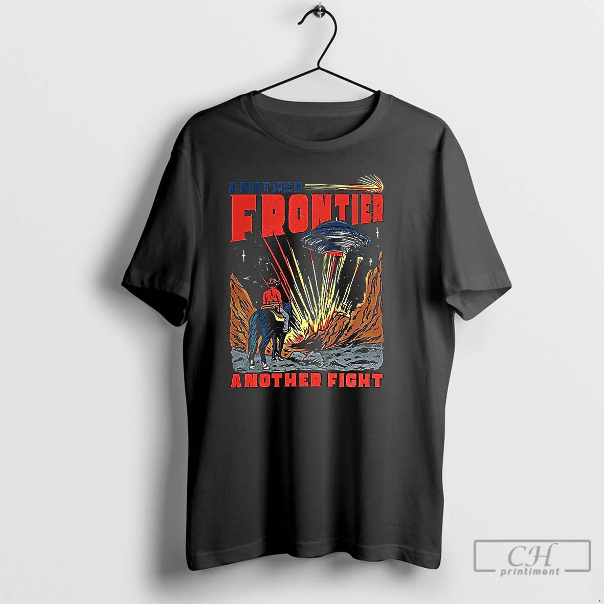Classic Another Frontier Another Fight Cowboy Vs Ufo Wild West And Science Fiction Comic