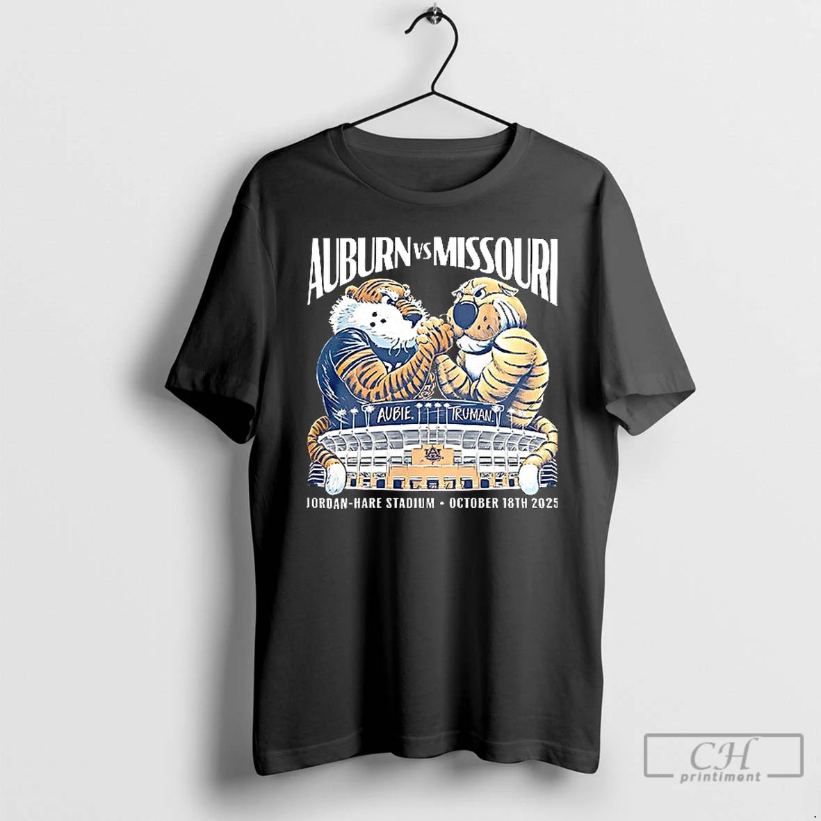 Classic Auburn Vs Missouri Tigers Mascot Rivalry Football Game Day 2025 Ceramic Ceramic And Classic