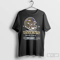 Classic Baltimore Ravens Bud Light 1996 Ravens Flock Football Helmet T Shirts