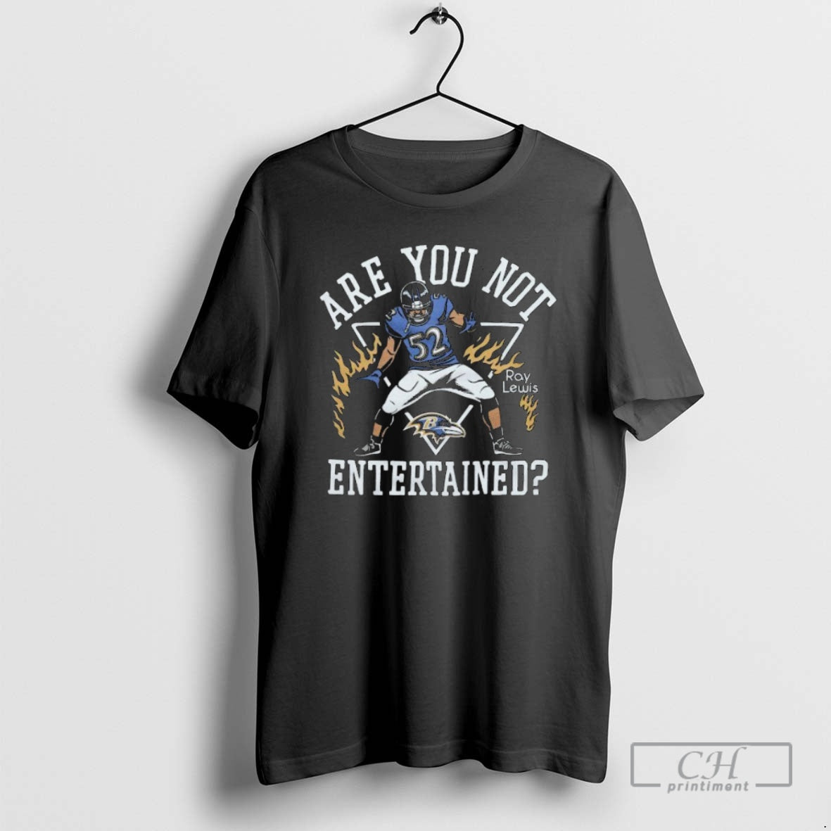 Classic Baltimore Ravens Ray Lewis Are You Not Entertained Shirt Sweater