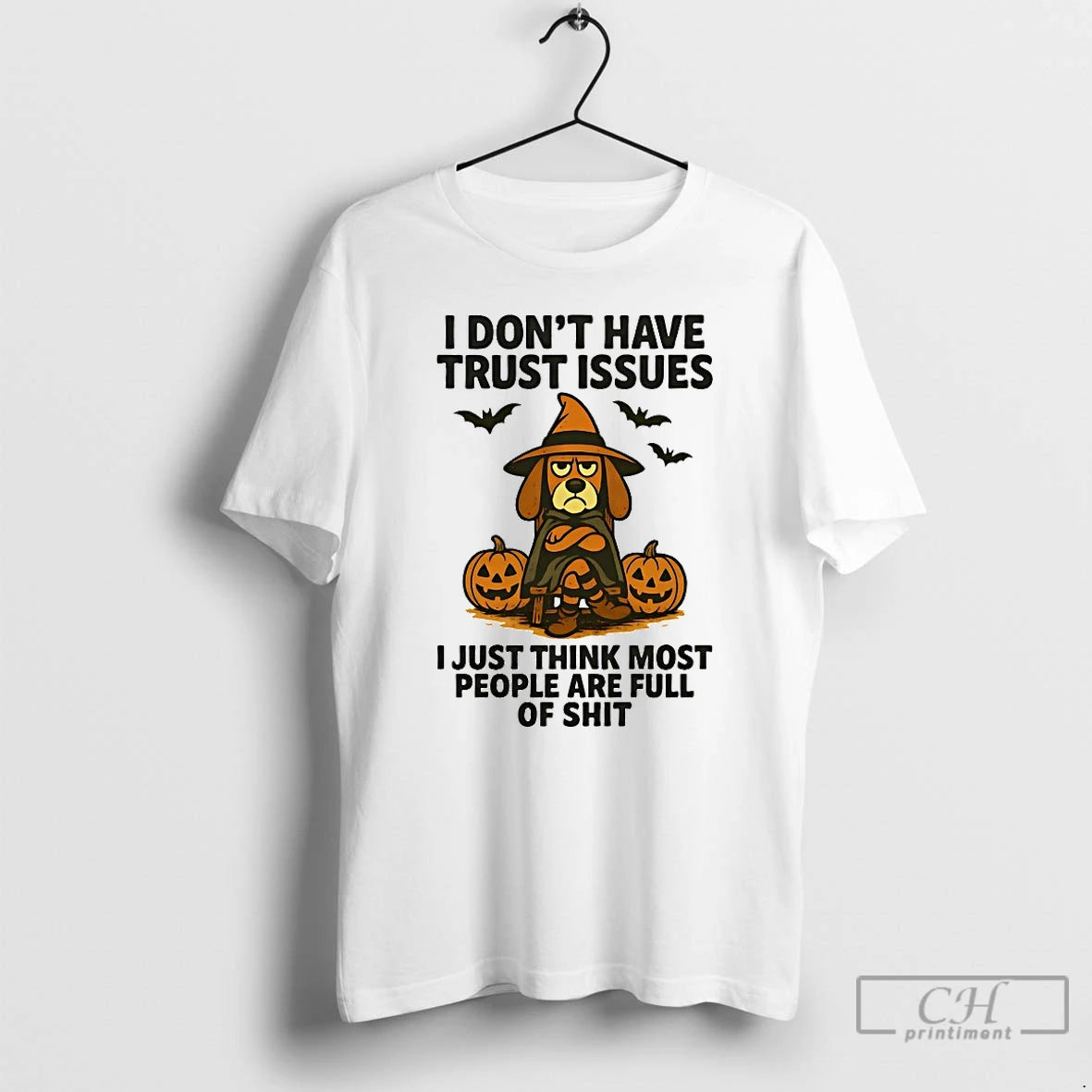 Classic Beagle I Dont Have Trust Issues Halloween T Shirts