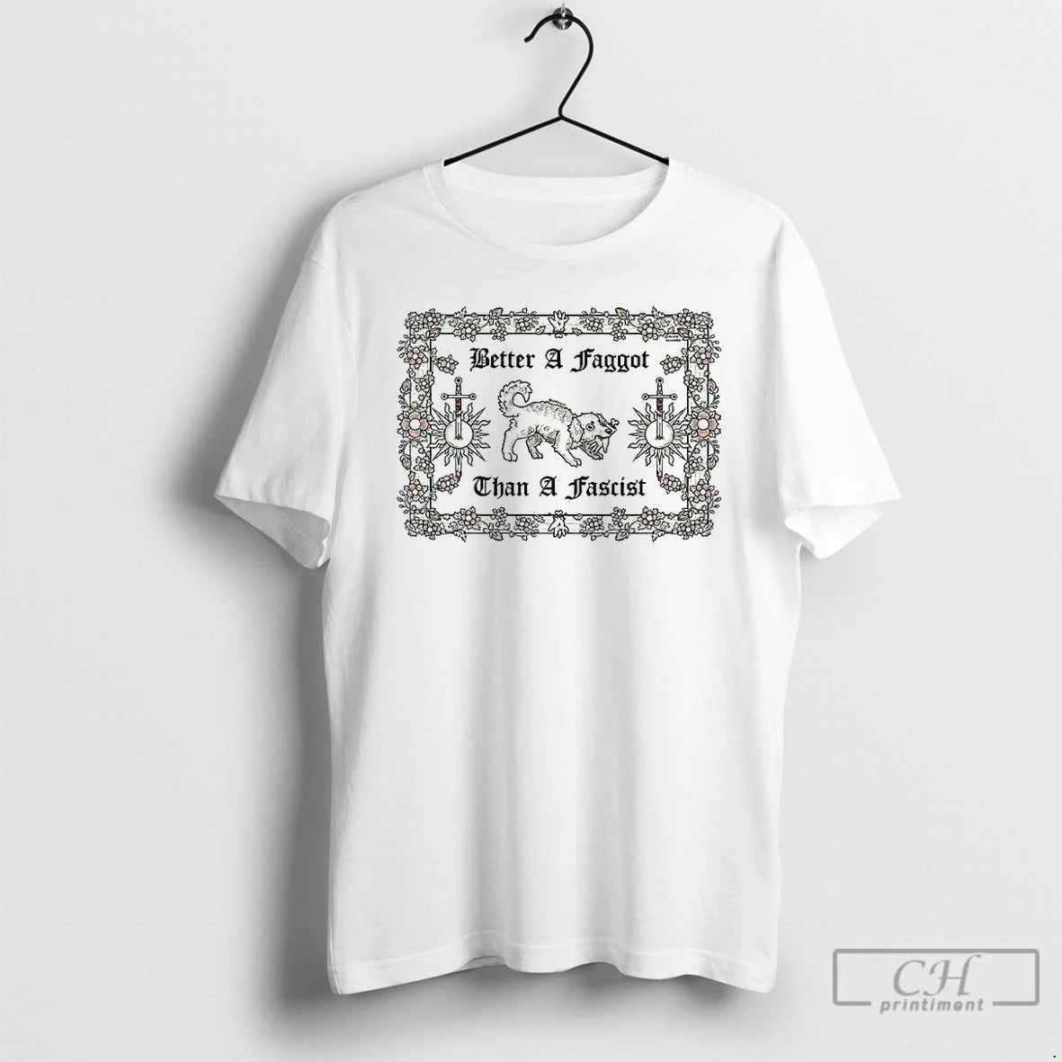 Classic Better A Faggot Than A Fascist T Shirts