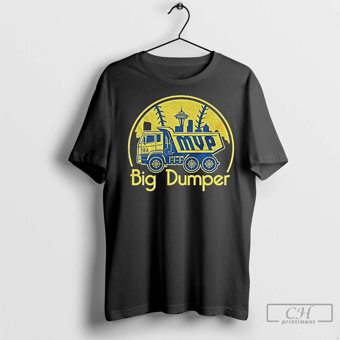 Classic Big Dumper Mvp Trucking Thing Seattle Mariners Mlb Baseball 2025 Logo
