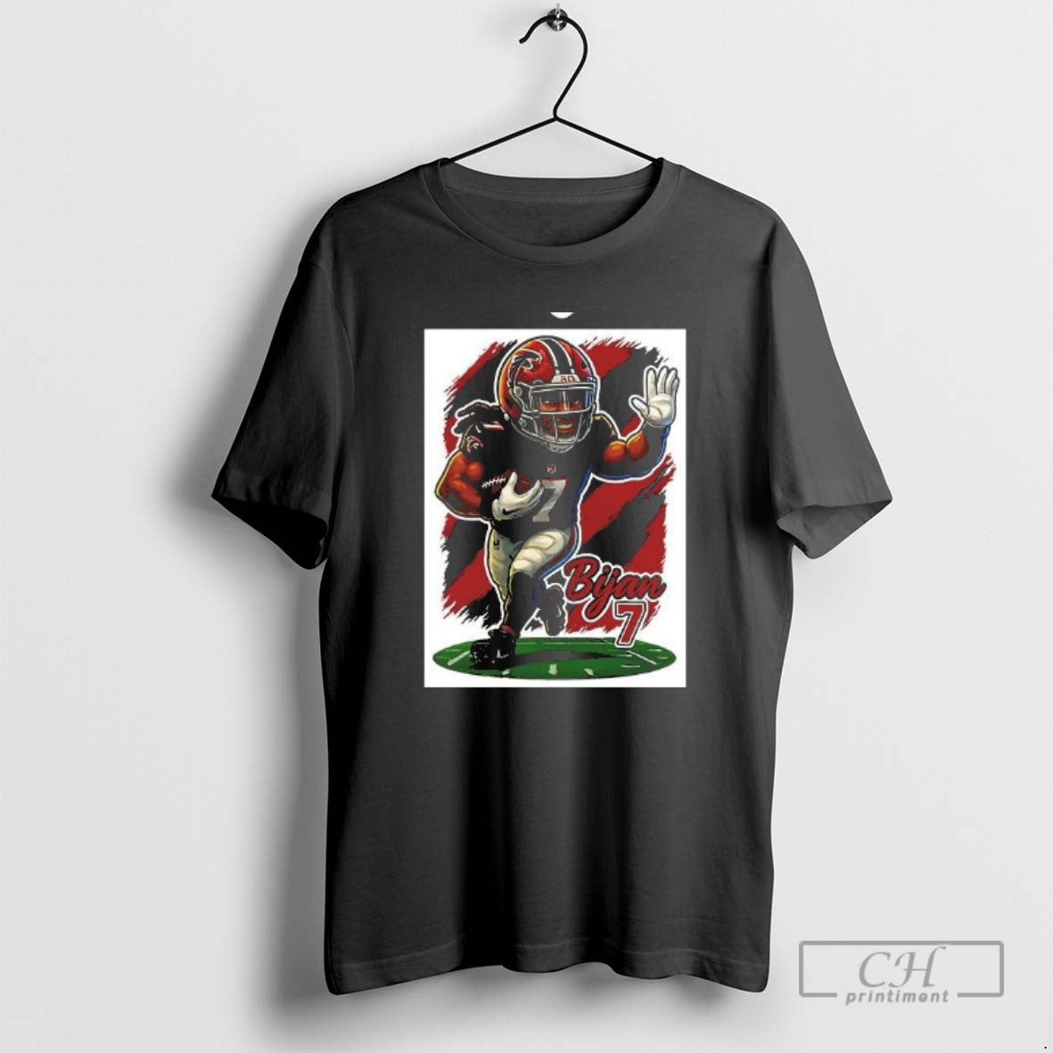Classic Bijan Robinson Atlanta Caricature Design Meme Cartoon Shirt Sweater