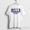 Classic Bills Football Est 1960 Vintage Retro Team T Shirts