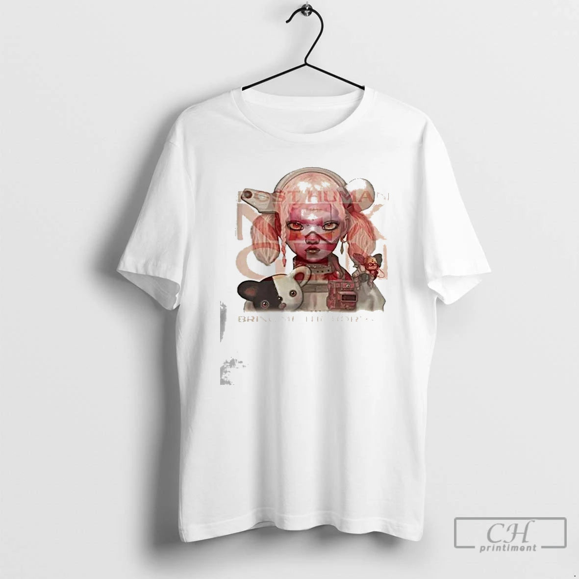 Classic Bring Me The Horizon Merch Post Human Nex Gen Boyfriend Fit Girls T Shirts