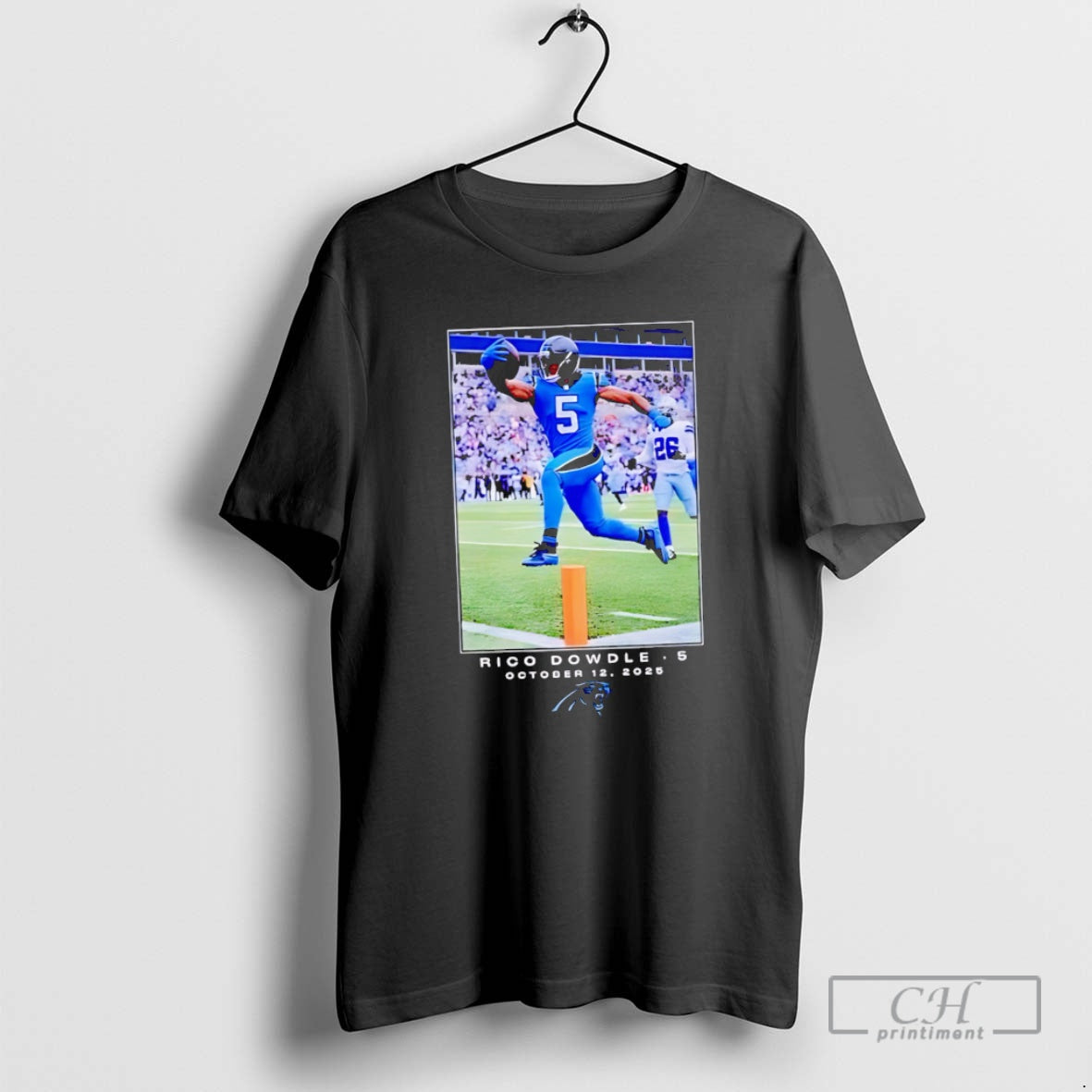Classic Carolina Panthers Rico Dowdle 5 October 12 2025 Shirt Sweater