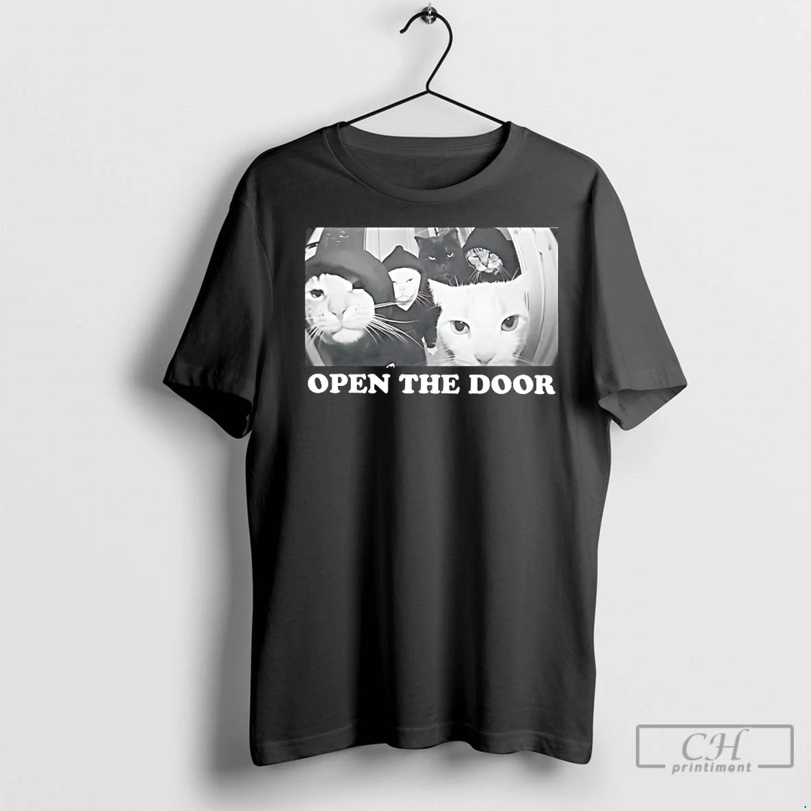 Classic Cat Gang Open The Door Photo