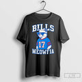 Classic Cat Lovers Bills Meowfia Funny Football T Shirts