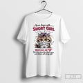 Classic Cat Never Argue With A Short Girl Who Has An A That Letter Stands