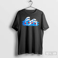 Classic Chicago Tsunami Wave State Flag T Shirts