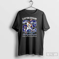 Classic Clayton Kershaw Cover 2008 2025 Los Angeles Dodgers Thank You For The Memories Signature