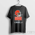 Classic Cleveland Browns Bud Light 1946 Dawg Pound Football Helmet T Shirts