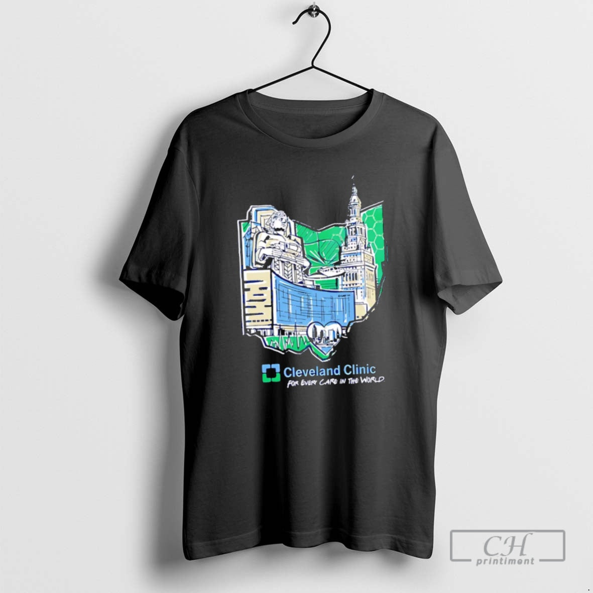 Classic Cleveland Clinic Ohio For Every Care In The World Shirt Sweater