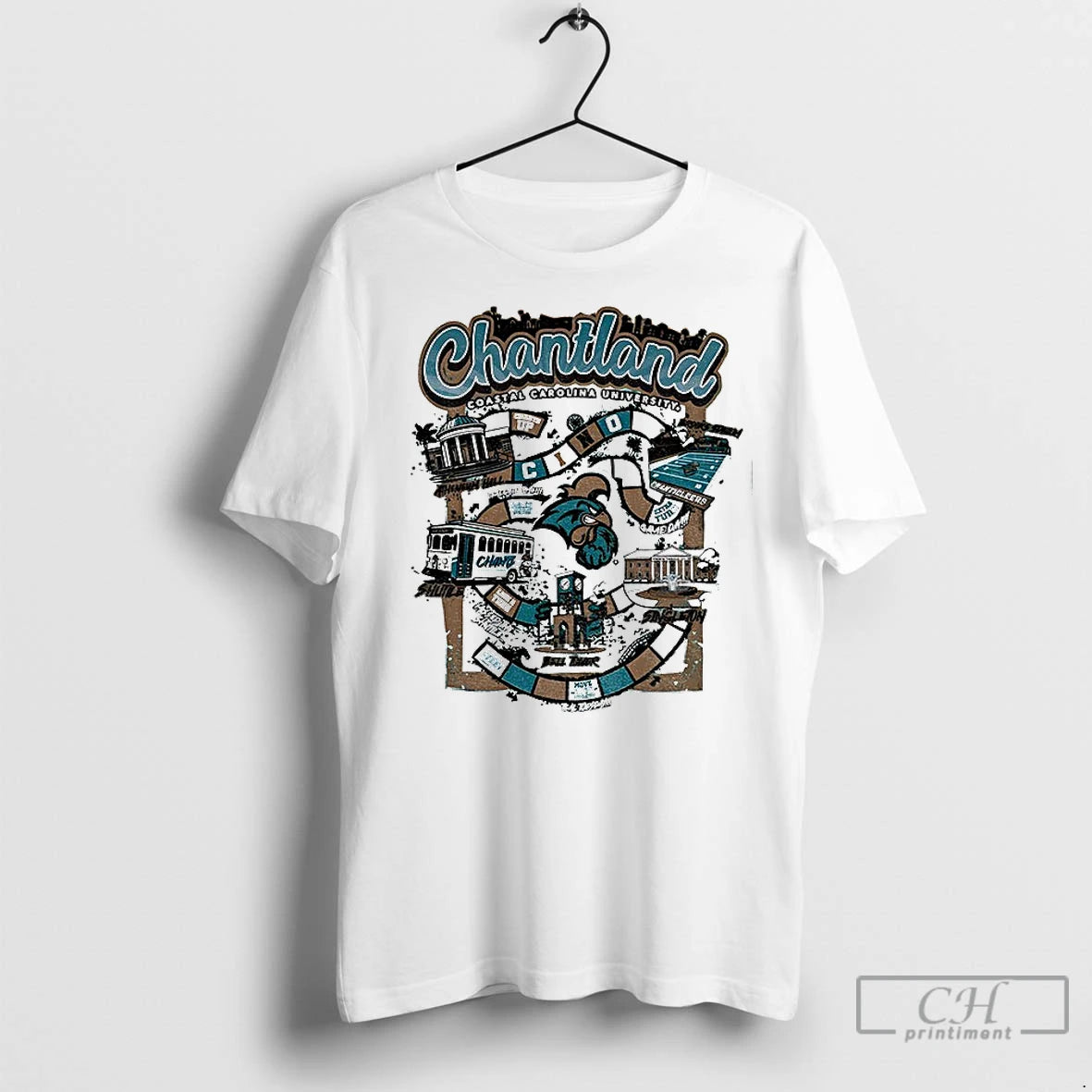 Classic Coastal Carolina Chanticleers Football Ncaa Division I Chantland