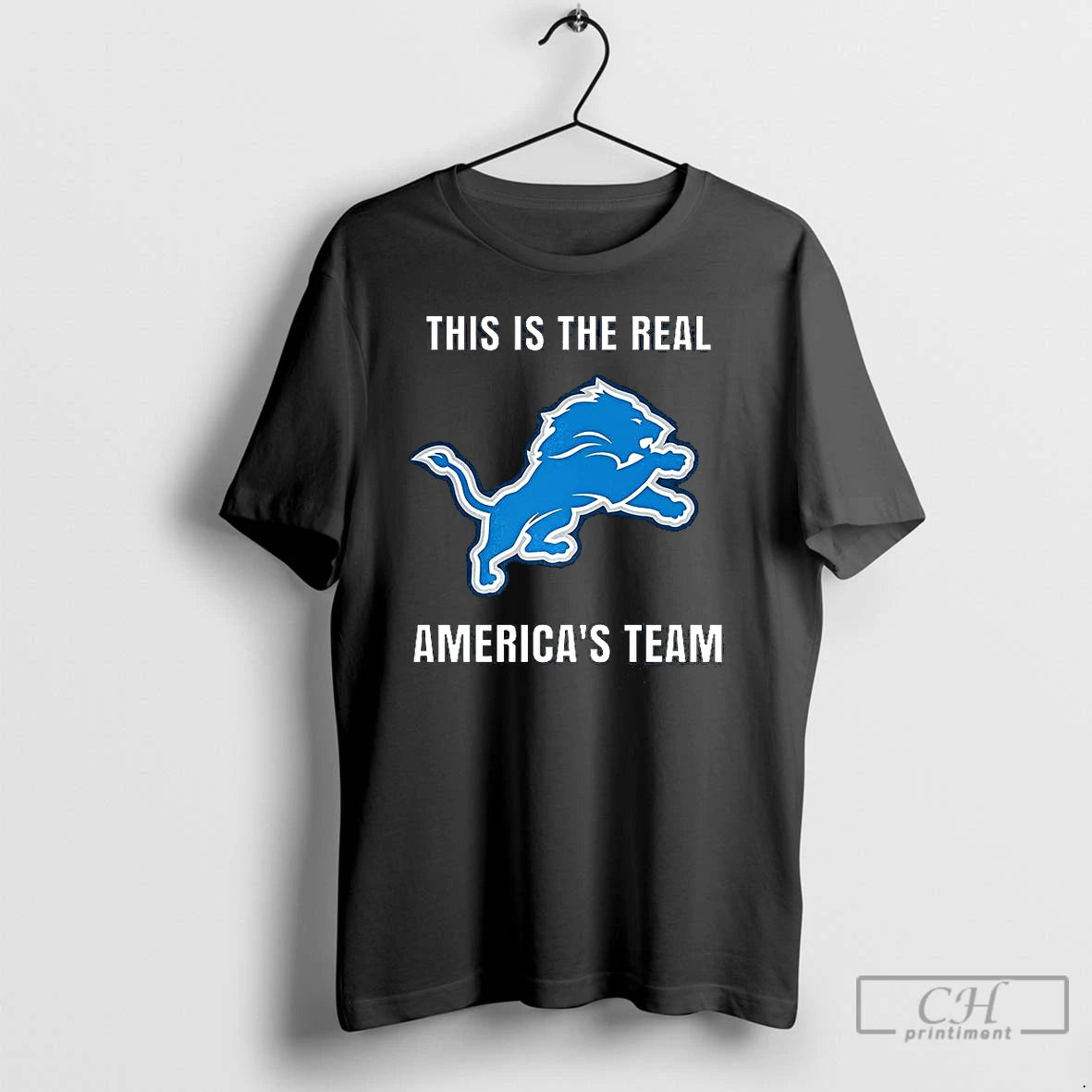 Classic Detroit Lions This Is The Real Americas Team T Shirts