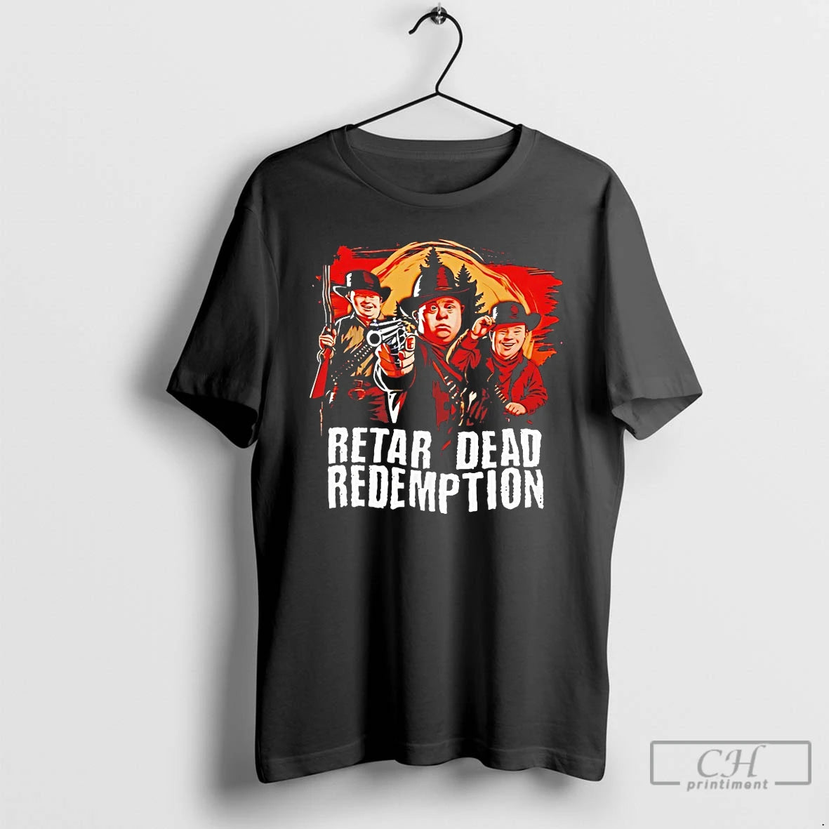 Classic Down Syndrome Red Dead Redemption T Shirts