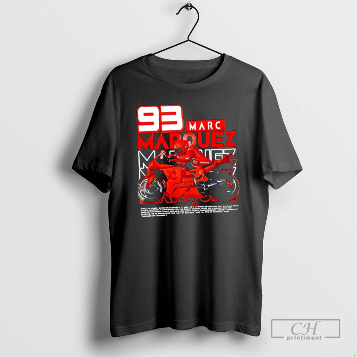 Classic Ducati Lenovo Team Marc Marquez 99 Shirt Sweater