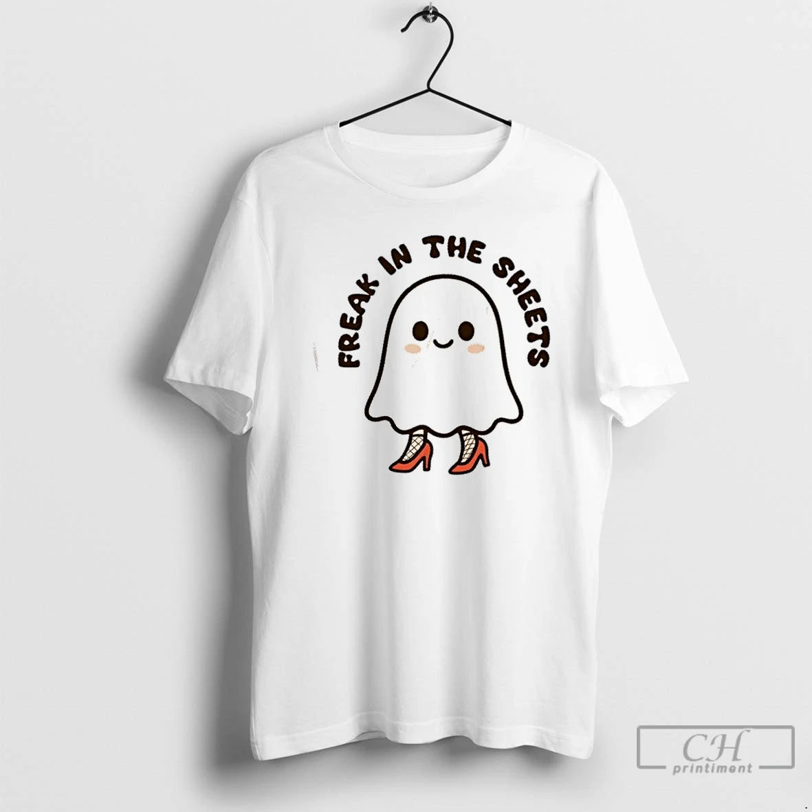 Classic Freak In The Sheets Boo Ghost Halloween T Shirts