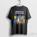 Classic Freedom Fighters 1985 Cartoon Vintage T Shirts