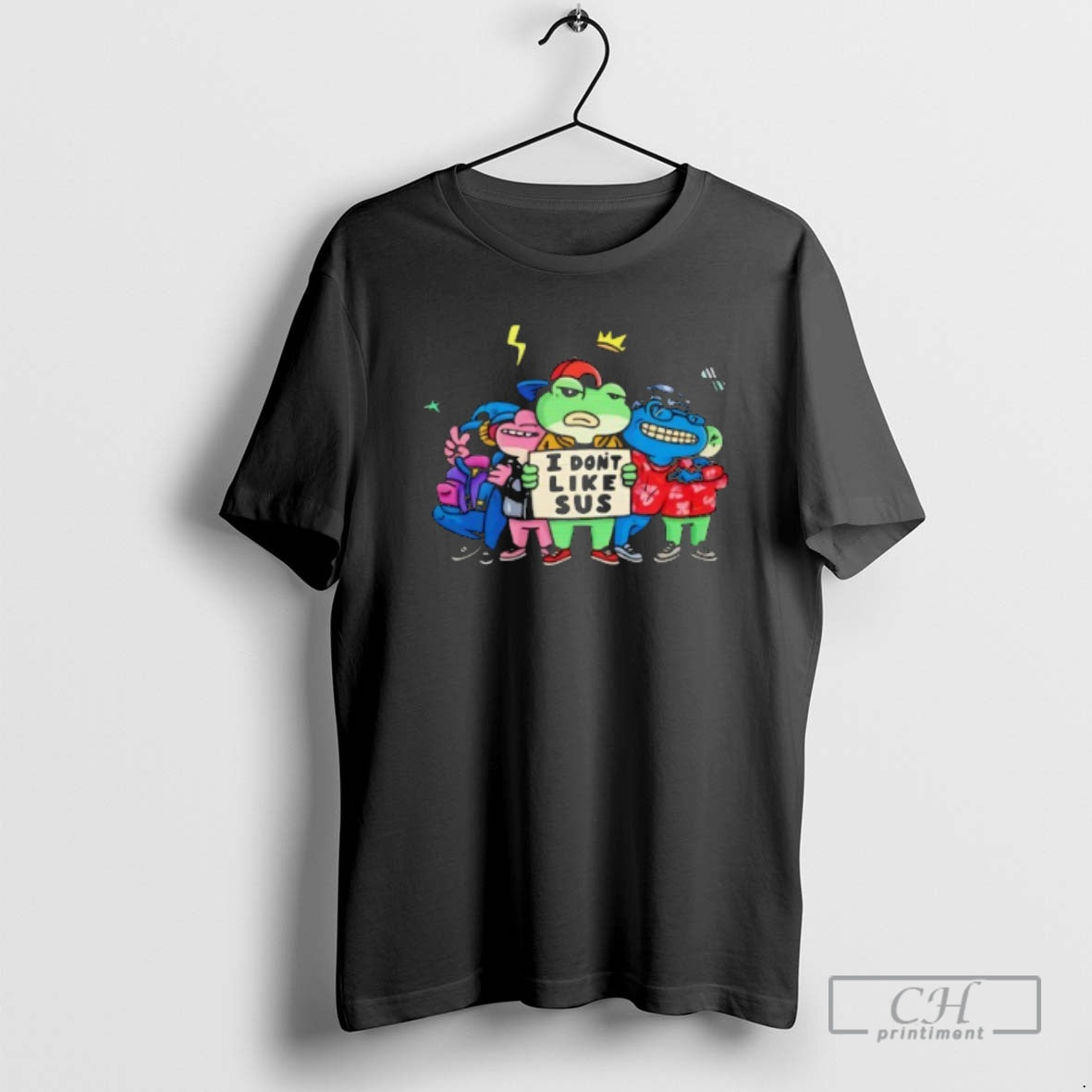 Classic Frog I Dont Like Sus Cartoon Shirt Sweater